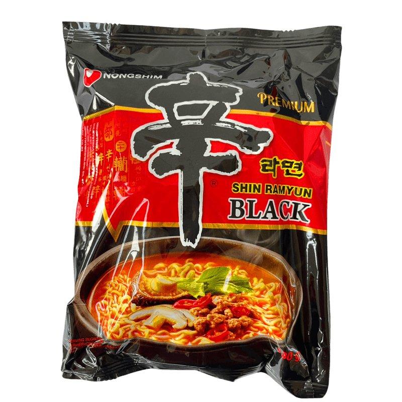 5er-Pack Nongshim Shin Ramyun, Premium Mild Würzig, schwarz 130 g*5