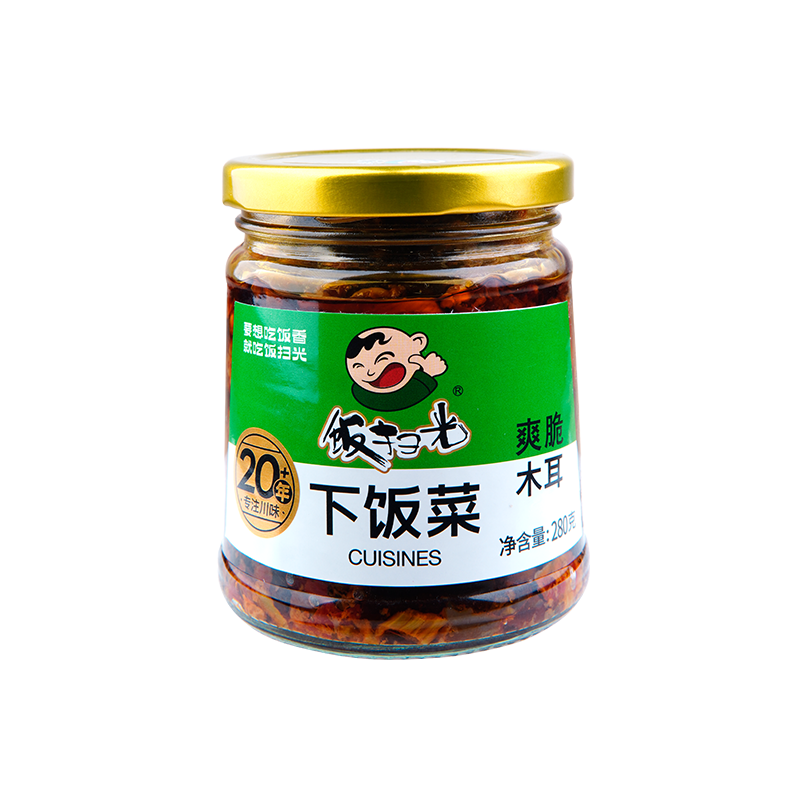 FANSAOGUANG FSG Eingelegte Mu-Er Pilze scharf 280g