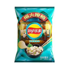 Lays Kartoffelchips (Wasabi-Oktopus-Geschmack) 70g