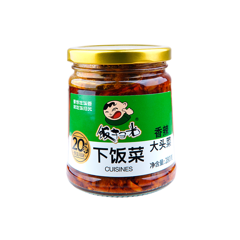 FANSAOGUANG FSG Eingeleter Kohlrabi scharf 280g