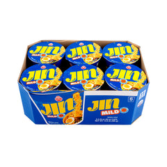 OTTOGI Jin Ramen Cup - Mild Instant Nudelsuppe im Becher - Mild 6 x 65g