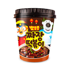 GRUNAMU Pororo Jjajang Tteokbbokki Tteokbokki-Reiskuchen mit Jjajang-Sauce  110g