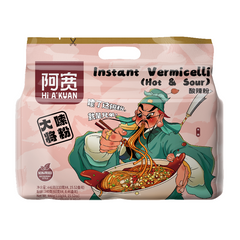 Baijia Instant Fadennudeln (scharf-saures Aroma) 440 g