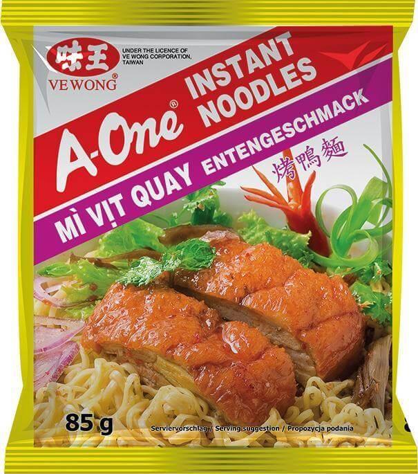 A-ONE Instantnudeln Ente. geröstet 85 g