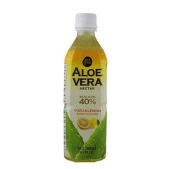 Allgroo Aloe Vera Nektar mit Yuzu und Zitrone 500 ml