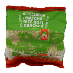 Allgroo Korean Street Rice Roll Cracker, Matcha Geschmack 55 g