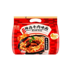 Baijia Akuan Instant Nudeln würziger Geschmack 110 g x 4