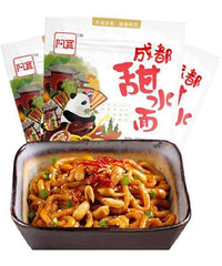 MHD:12.06.2024 Baijia Instant Udon Nudeln nach Chengdu Art süß & scharf 270 g