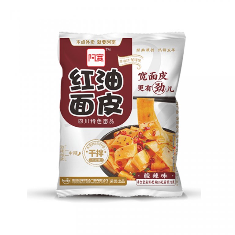 Baijia Schnellkochnudeln, Scharf-Sauer 115 g