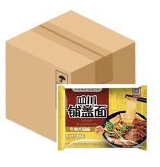 Baijia Sichuan Breit Nudeln Rindgeschmack 20x120 g