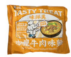 BAIXIANG Instant Nudeln Curry & Rind 84 g