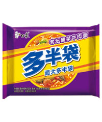 BAIXIANG Instant Nudeln Rind & Sauerkraut 152 g