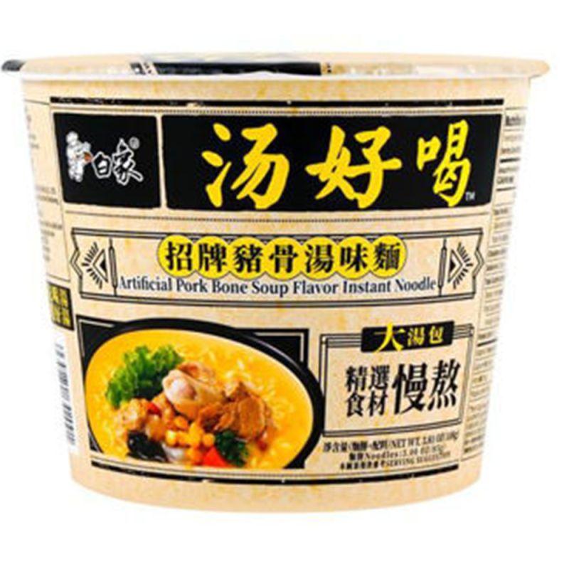 BAIXIANG Instant Nudelsuppe in Schale Schwein 108 g