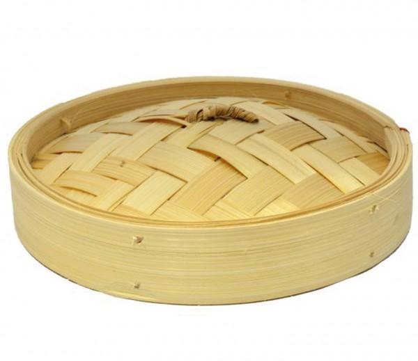 Bambus Dampfdeckel 9"（Ø23cm X H3.4cm）