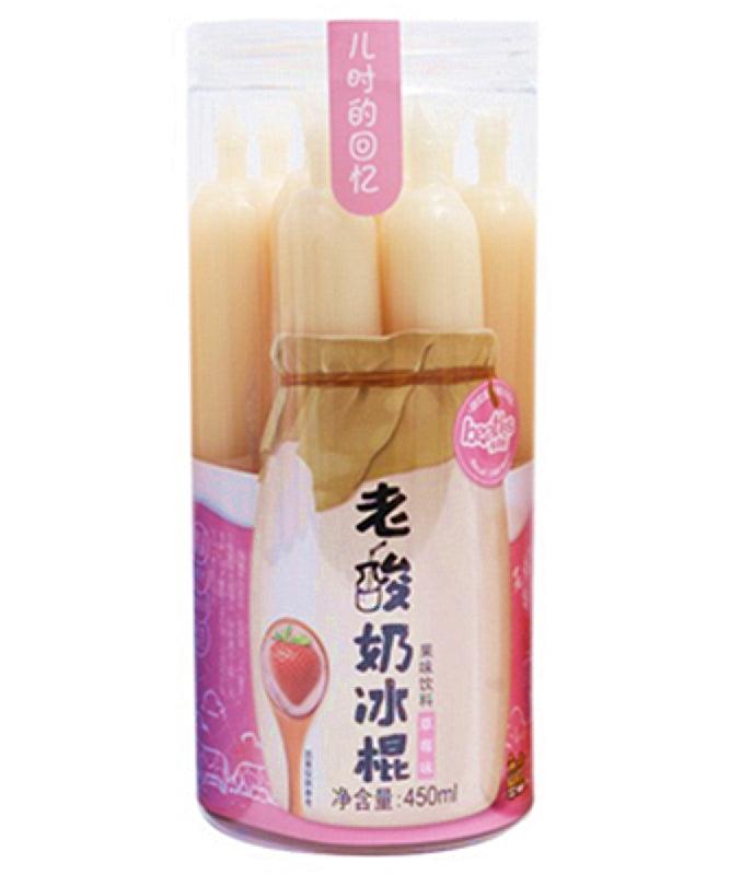 BEATLES Joghurt-Wassereis Erdbeere 450 ml