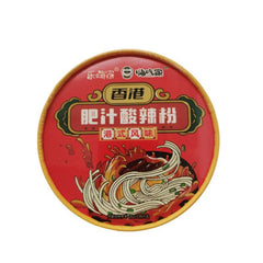 (Becher) HaiChiJia Instant Fadennudeln, Hongkong Art, sauer und scharf 163 g