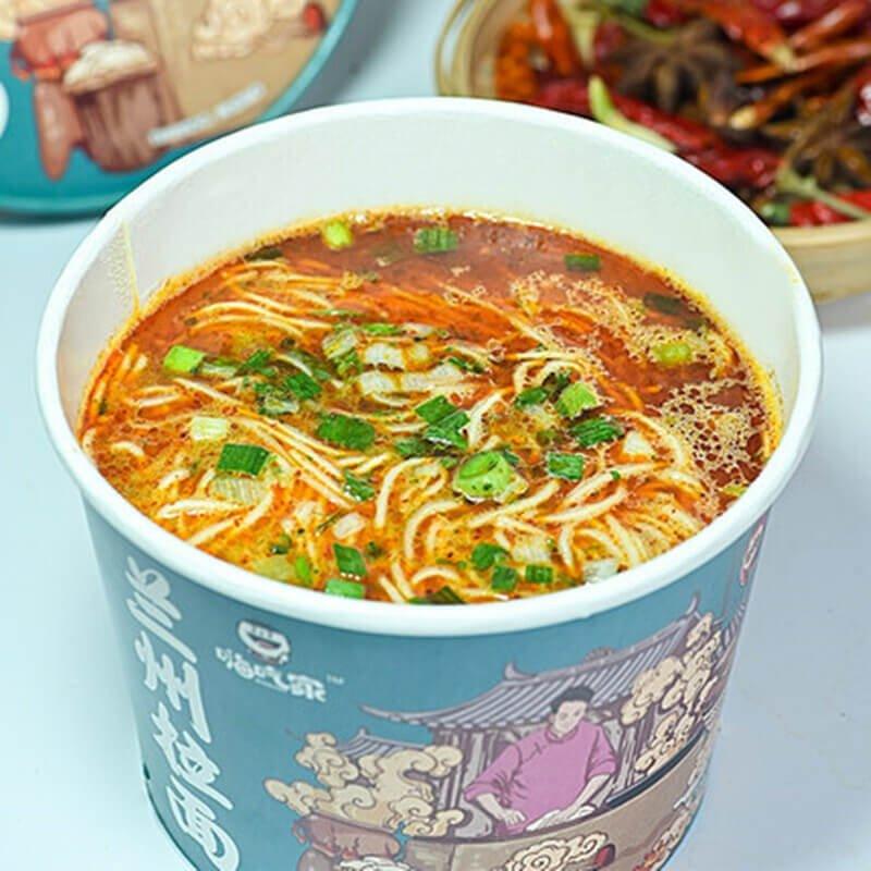 (Becher) HaiChiJia Lanzhou Handgezogene Nudeln, Halal 165 g