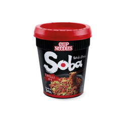 Becher Nissin Soba Instant-Nudeln mit Chili-Gewürzsauce 92 g