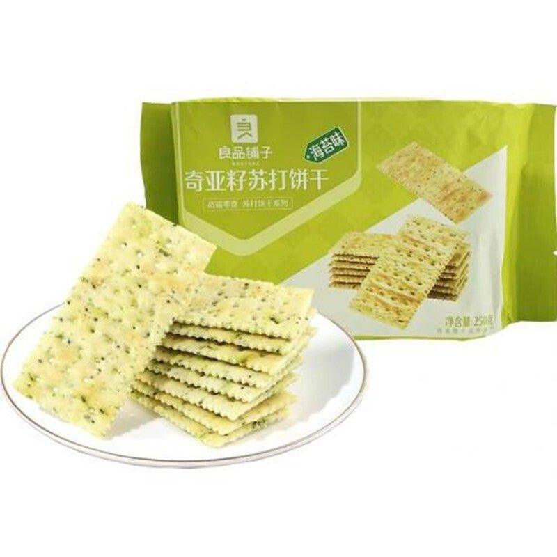 Bestore Chia Seed Soda Cracker Seaweed 250 g