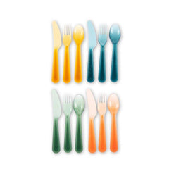 Blokker plastic cutlery 12 pieces
