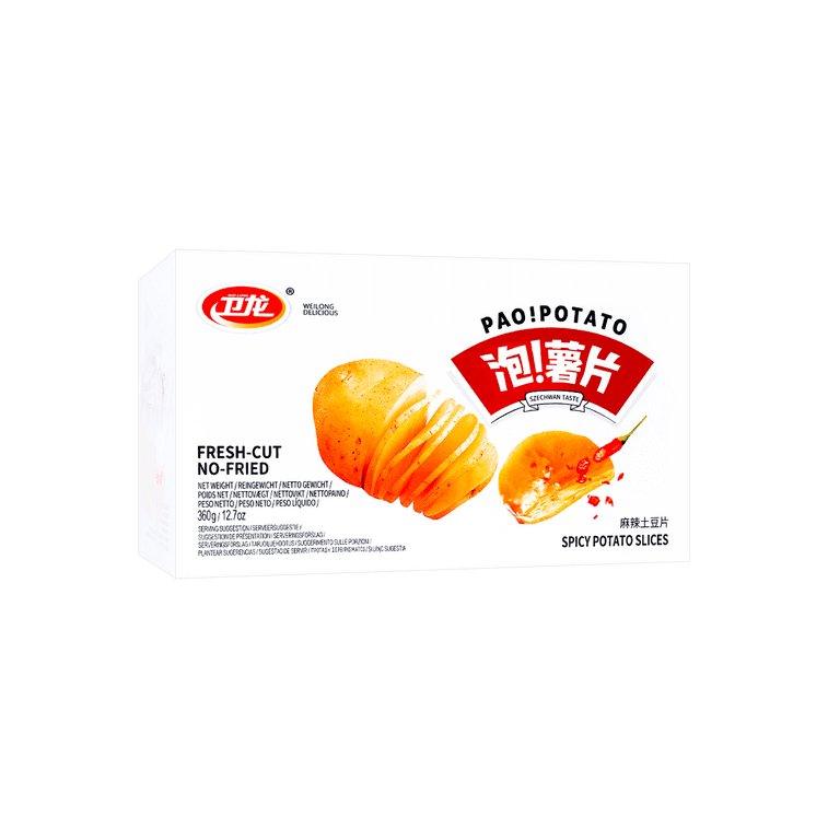 Box Weilong Instant Kartoffelscheiben 360 g