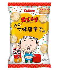 CALBEE Chips Garnele & Sieben Gewürz 50 g
