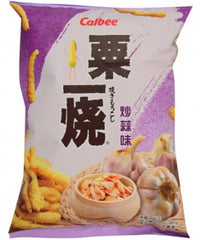 CALBEE Geröst. Mais-Chips Knoblauch 80 g