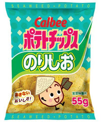CALBEE Kartoffelchips Seetang 55 g