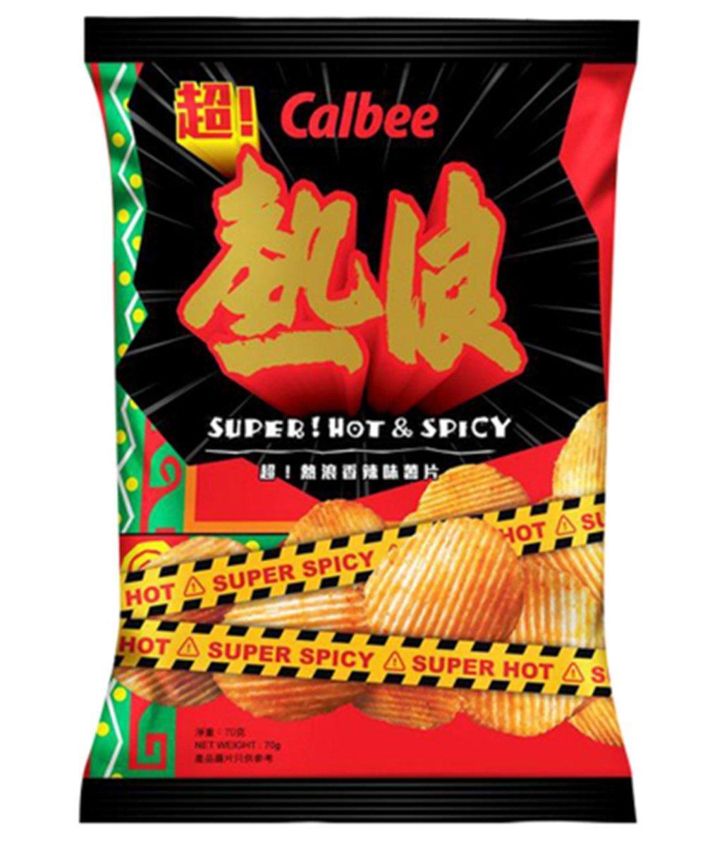 Calbee Kartoffelchips Yit Lon extra pikant 68 g