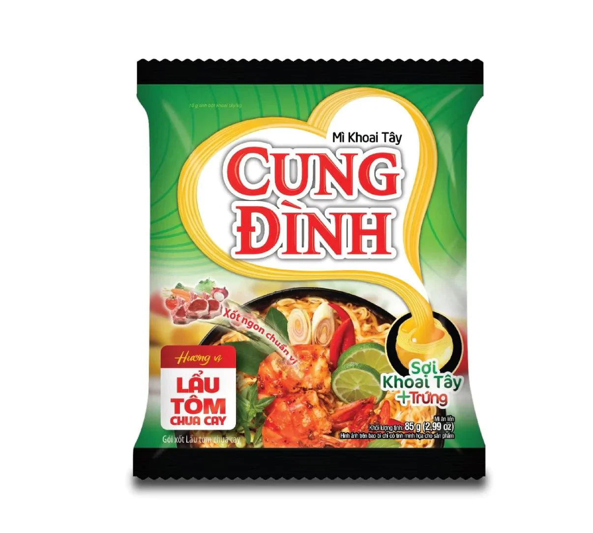 Cung Dinh Hot and Sour Prawn Hot Pot Flavour (Lau Tom Chua Cay) 85 g