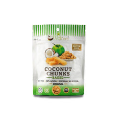 DELICOCO Kokosnussstücke gebacken original 60 g  MHD: 19.06.2023