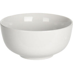 Dish Porcelain Bowl White Soup Bowl White Easy for Wash Simple Style DIA 15 cmxH 7 cm