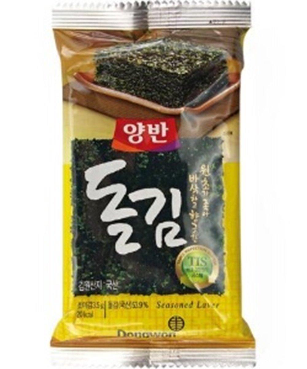 MHD:25.04.2025 DONGWON Seetang Snack geröstet & gewürzt 8 x 3,5g