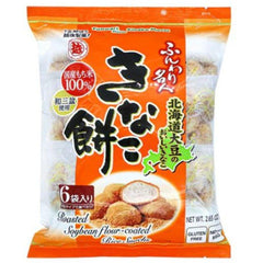 ECHIGO Reissnack Mochi umhüllt mit geröstetem Sojabohnenmehl 75 g