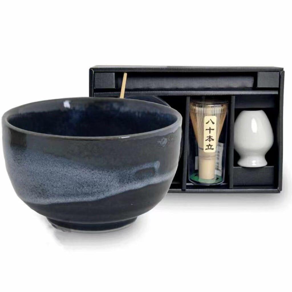 Emro - Matcha-Set 4-teilig reines blau
