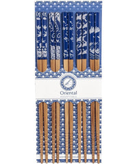 Essstäbchen 22.5cm Satz/5 PR 5 Paar