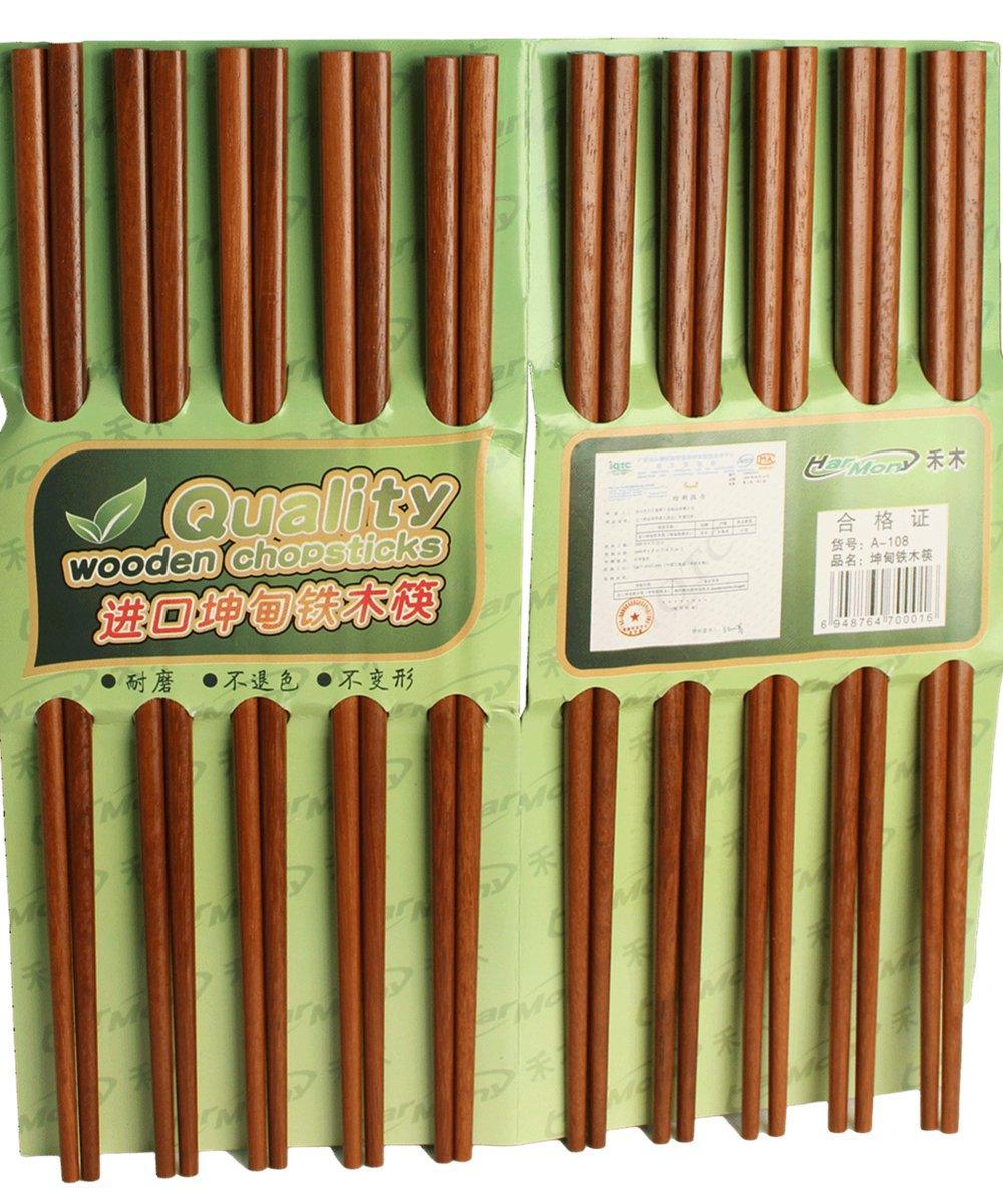 Essstäbchen Holz 10Paar