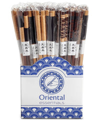Esstäbchen braun 1 Paar