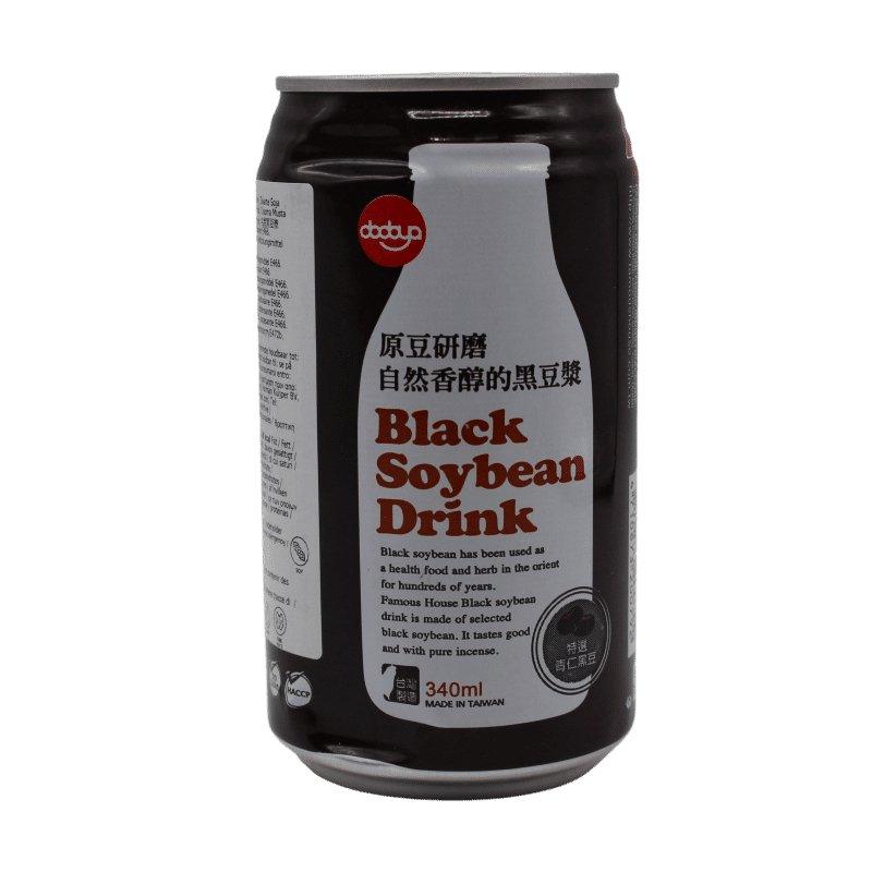 FAMOUS HOUSE Canned Black Soy Bean Drink 340 ml