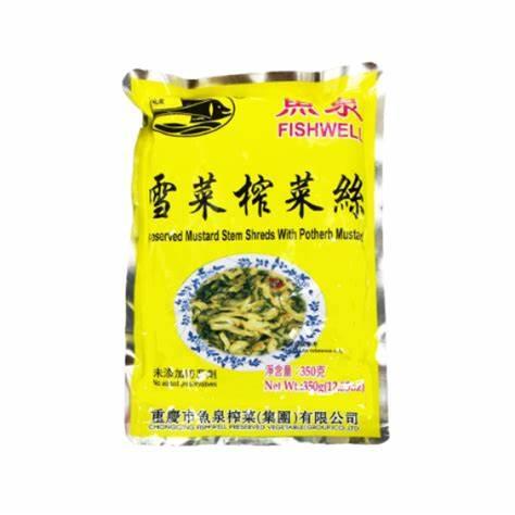 Fishwell Eingelegte Senfscheiben-XueCaiZhaCaiSi 350 g