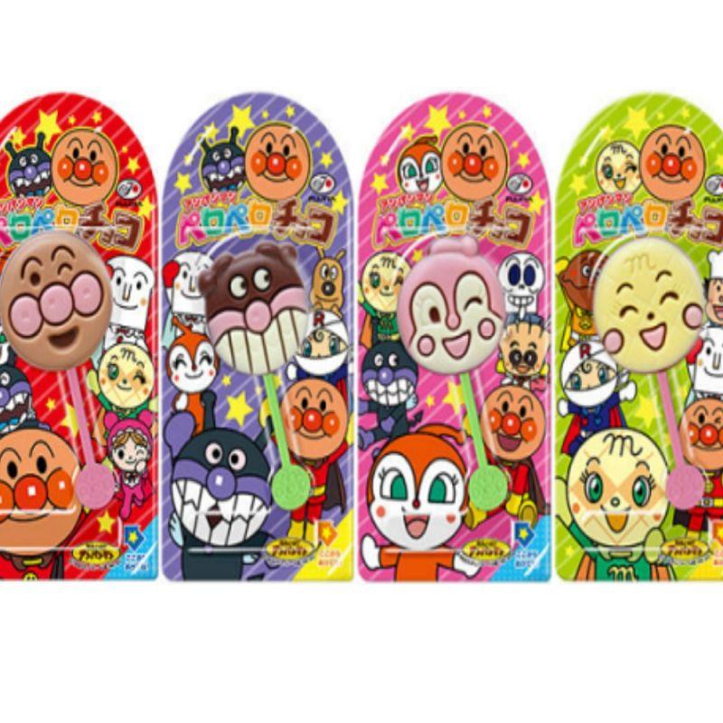 FUJIYA Anpanman Schokolade am Stiel 12 g Stück /Versand nach dem Zufallsprinzip