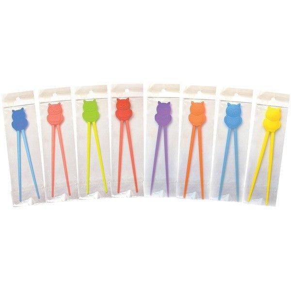 FUZHOU WESTHONEST Stäbchenhilfe Eule (zufällige Farbe) 1 Set