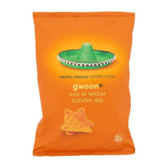 G'woon Tortilla Chips Nacho Cheese 165 g