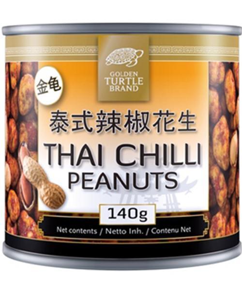 GOLDEN TURTLE Erdnüsse mit thai. Chilli 140 g