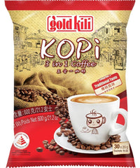GOLDKILI 3-in-1 Kopi kafee Traditionell Taste 600 g