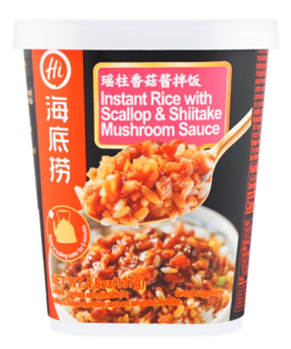 Haidilao Instant Reis mit Jacobsmuschel & Shiitake Pilze 137 g