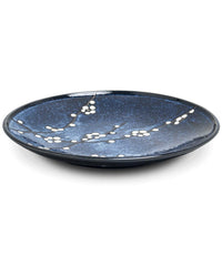 Hana blue Teller 22,5 x 3 cm