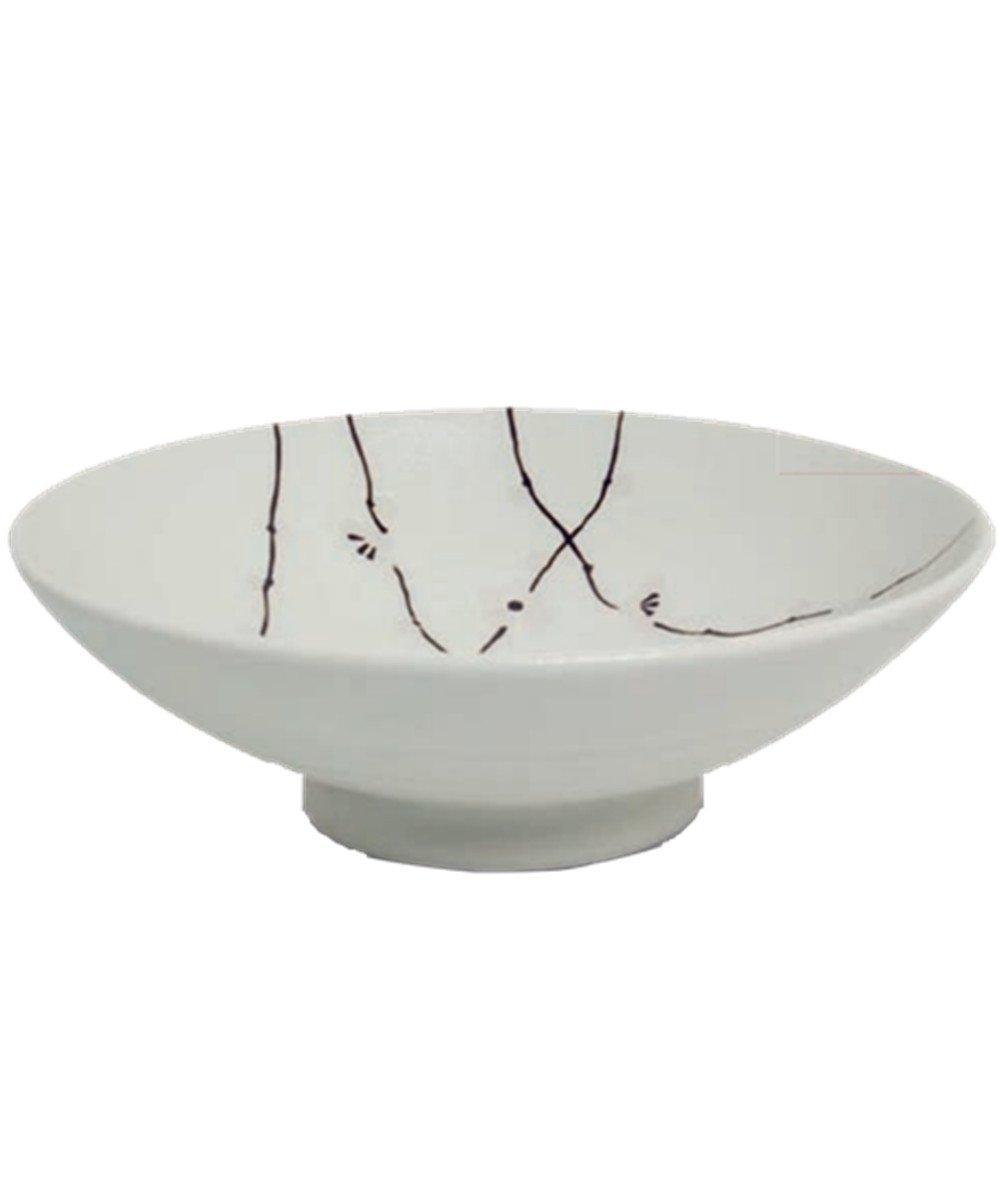 HANA WHITE Schale 24,5 x 8 cm