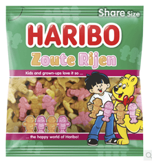 Haribo Salty Rows 175 g