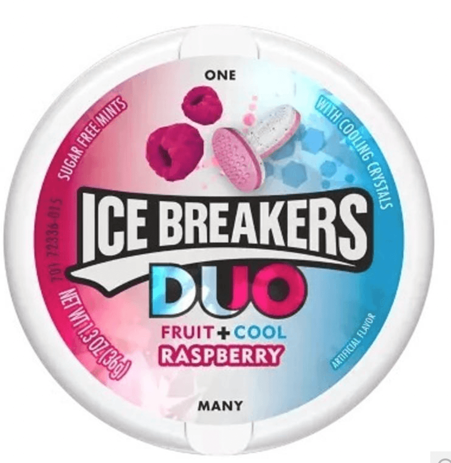 Hershey's Ice Breakers Duo Raspberry 37 g